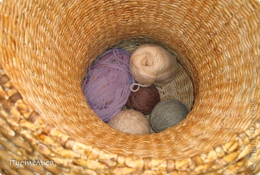  Поделка, изделие Декупаж, Плетение: Столик для вязания Бумага, Картон. Фото 22
