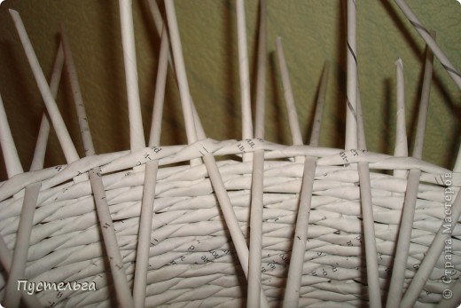  Поделка, изделие Декупаж, Плетение: Столик для вязания Бумага, Картон. Фото 9