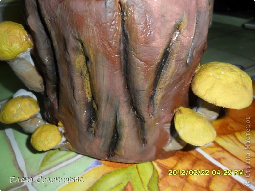  Мастер-класс Лепка: Украшение горшков цветочных Гуашь, Тесто соленое. Фото 5