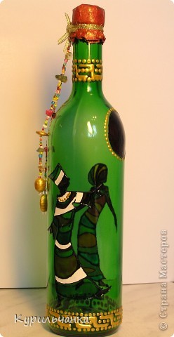  Декор предметов Витраж: Мои бутылочки. Бутылки стеклянные. Фото 9
