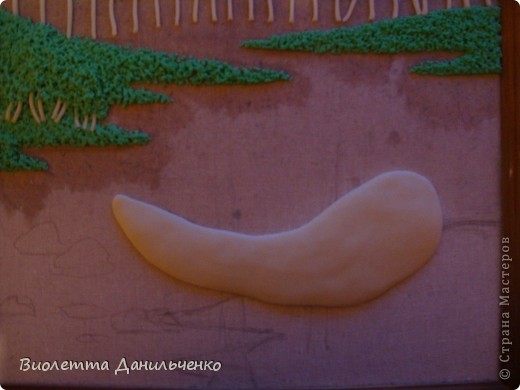  Мастер-класс Лепка: МК по лепке картины за 2 часа(легкий способ) Тесто соленое Отдых. Фото 9
