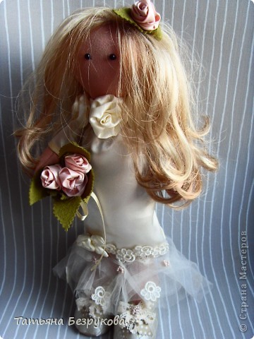  Куклы Шитьё: Свадебные куклы. Ткань Свадьба. Фото 2