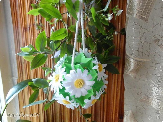 Мастер-класс, Поделка, изделие Кусудама: Лекарственный шар. Бумага, Клей, Нитки, Ткань 8 марта, День матери, День семьи. Фото 9 Мастер-класс, Поделка, изделие Кусудама: Лекарственный шар. Бумага, Клей, Нитки, Ткань 8 марта, День матери, День семьи. Фото 9