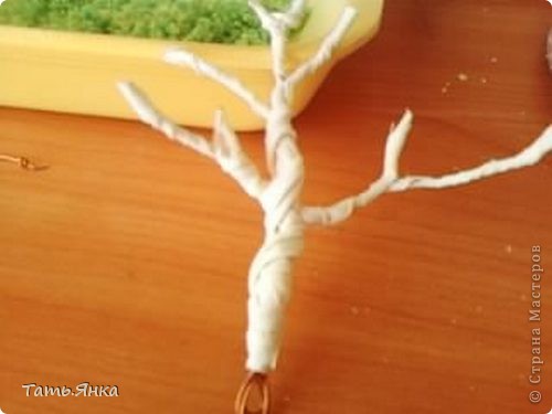 Мастер-класс Лепка: Создаем пейзаж для домиков из соленого теста Картон, Крупа, Пенопласт, Поролон, Тесто соленое Дебют. Фото 8 Мастер-класс Лепка: Создаем пейзаж для домиков из соленого теста Картон, Крупа, Пенопласт, Поролон, Тесто соленое Дебют. Фото 8