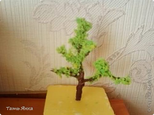 Мастер-класс Лепка: Создаем пейзаж для домиков из соленого теста Картон, Крупа, Пенопласт, Поролон, Тесто соленое Дебют. Фото 11 Мастер-класс Лепка: Создаем пейзаж для домиков из соленого теста Картон, Крупа, Пенопласт, Поролон, Тесто соленое Дебют. Фото 11