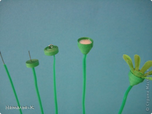 Мастер-класс Бумагопластика, Квиллинг: Цветы - ромашки. Бумага. Фото 8