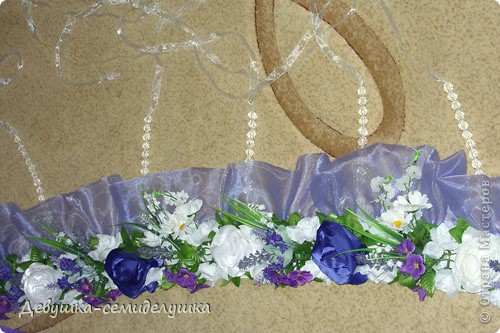  Поделка, изделие: Лавандовая свадьба: арка + Мастер-класс Бусинки, Ткань Свадьба. Фото 50