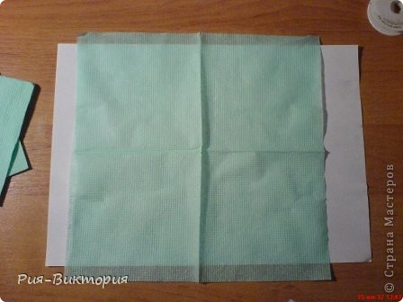Мастер-класс: Листики для розы Салфетки. Фото 3 Мастер-класс: Листики для розы Салфетки. Фото 3