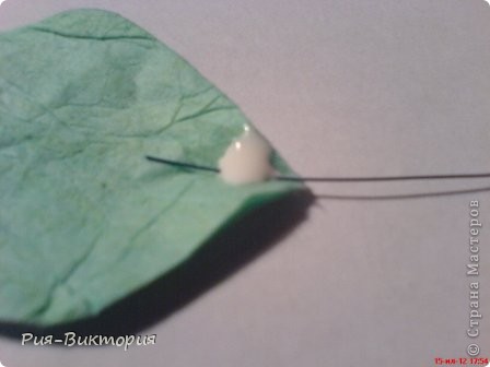 Мастер-класс: Листики для розы Салфетки. Фото 16 Мастер-класс: Листики для розы Салфетки. Фото 16