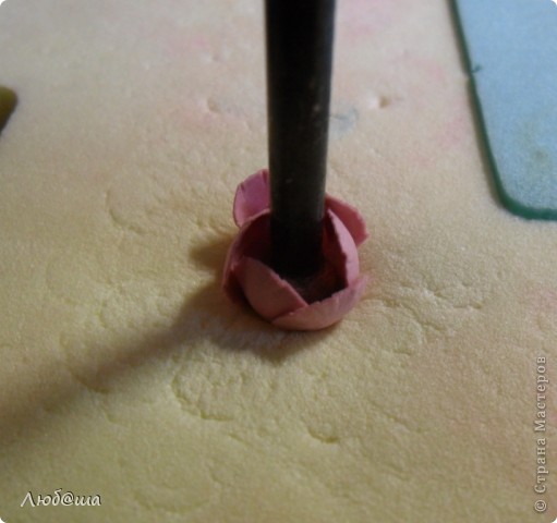  Мастер-класс Бумагопластика: Как я делаю пионы и розы. Бумага, Клей. Фото 6