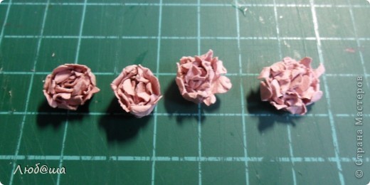  Мастер-класс Бумагопластика: Как я делаю пионы и розы. Бумага, Клей. Фото 11