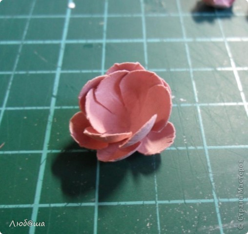  Мастер-класс Бумагопластика: Как я делаю пионы и розы. Бумага, Клей. Фото 13