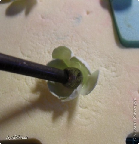  Мастер-класс Бумагопластика: Как я делаю пионы и розы. Бумага, Клей. Фото 19