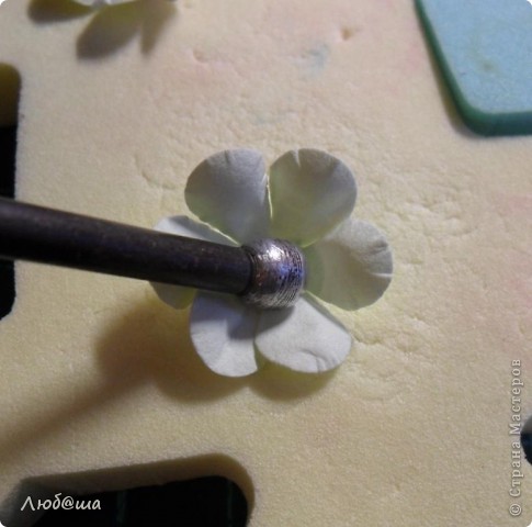  Мастер-класс Бумагопластика: Как я делаю пионы и розы. Бумага, Клей. Фото 20