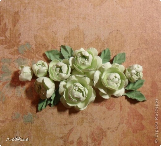  Мастер-класс Бумагопластика: Как я делаю пионы и розы. Бумага, Клей. Фото 24