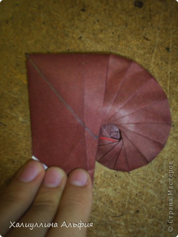 Мастер-класс Оригами: МК Ракушка "Navel Shell" (Автор: Tomoko Fuse) Бумага. Фото 44 Мастер-класс Оригами: МК Ракушка "Navel Shell" (Автор: Tomoko Fuse) Бумага. Фото 44