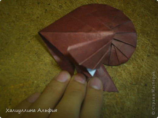 Мастер-класс Оригами: МК Ракушка "Navel Shell" (Автор: Tomoko Fuse) Бумага. Фото 46 Мастер-класс Оригами: МК Ракушка "Navel Shell" (Автор: Tomoko Fuse) Бумага. Фото 46