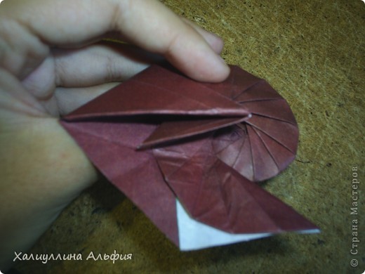 Мастер-класс Оригами: МК Ракушка "Navel Shell" (Автор: Tomoko Fuse) Бумага. Фото 47 Мастер-класс Оригами: МК Ракушка "Navel Shell" (Автор: Tomoko Fuse) Бумага. Фото 47