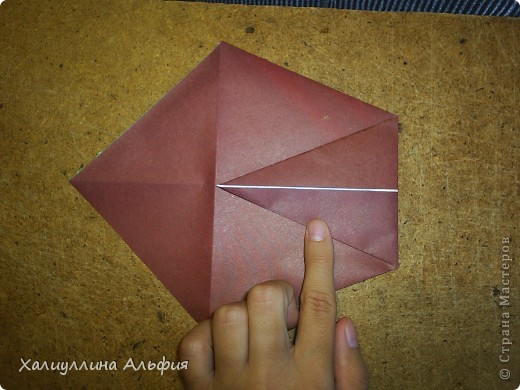 Мастер-класс Оригами: МК Ракушка "Navel Shell" (Автор: Tomoko Fuse) Бумага. Фото 9 Мастер-класс Оригами: МК Ракушка "Navel Shell" (Автор: Tomoko Fuse) Бумага. Фото 9