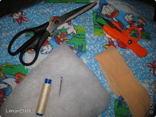  Куклы Шитьё: Как я делаю МЫШКУ, мини-МК Капрон. Фото 2
