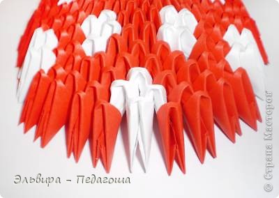 Мастер-класс Оригами модульное: Мухоморчик Бумага. Фото 36 Мастер-класс Оригами модульное: Мухоморчик Бумага. Фото 36