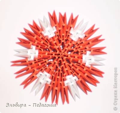 Мастер-класс Оригами модульное: Мухоморчик Бумага. Фото 31 Мастер-класс Оригами модульное: Мухоморчик Бумага. Фото 31