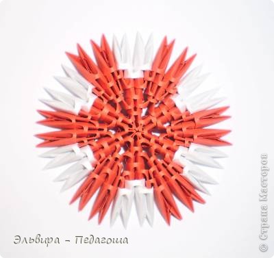 Мастер-класс Оригами модульное: Мухоморчик Бумага. Фото 29 Мастер-класс Оригами модульное: Мухоморчик Бумага. Фото 29