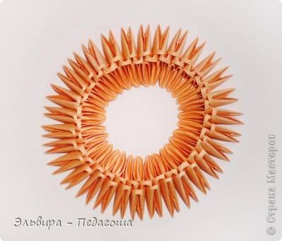 Мастер-класс Оригами модульное: Мухоморчик Бумага. Фото 8 Мастер-класс Оригами модульное: Мухоморчик Бумага. Фото 8