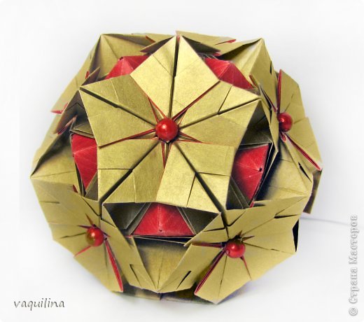 Мастер-класс Кусудама: МК. Snowflake Ирины Реутской Бумага. Фото 1