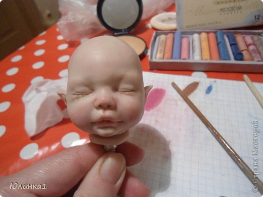  Куклы, Мастер-класс Лепка: Мк по лепке куклы .Часть 4 Пластика. Фото 1