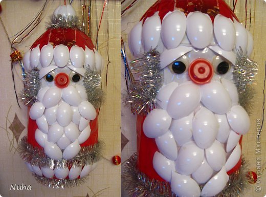 Дед Мороз и Снегурочка своими руками: поделки под елку