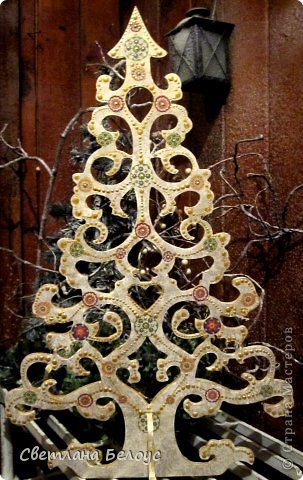  Декор предметов Декупаж: Новогодняя лихорадка... Дерево, Свечи Новый год. Фото 1