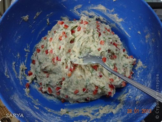 Кулинария, Мастер-класс Рецепт кулинарный: Булочки с Красным Перцем и Укропом (Турецкие поача) Тесто для выпечки. Фото 7