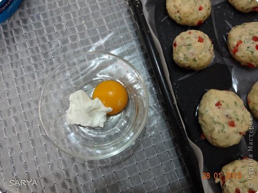 Кулинария, Мастер-класс Рецепт кулинарный: Булочки с Красным Перцем и Укропом (Турецкие поача) Тесто для выпечки. Фото 8