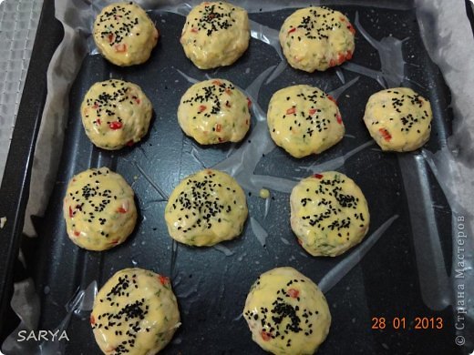 Кулинария, Мастер-класс Рецепт кулинарный: Булочки с Красным Перцем и Укропом (Турецкие поача) Тесто для выпечки. Фото 9