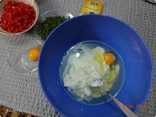 Кулинария, Мастер-класс Рецепт кулинарный: Булочки с Красным Перцем и Укропом (Турецкие поача) Тесто для выпечки. Фото 4