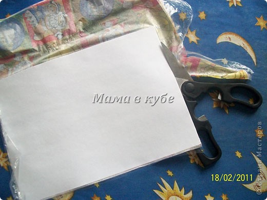 Мастер-класс Декупаж:  Дизайнерский картон и бумага МК Бумага, Картон, Салфетки Дебют. Фото 9