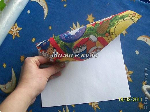 Мастер-класс Декупаж:  Дизайнерский картон и бумага МК Бумага, Картон, Салфетки Дебют. Фото 11