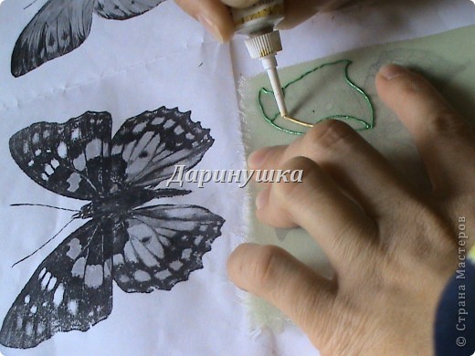  Мастер-класс: Мои бабочки + МК Ткань. Фото 7