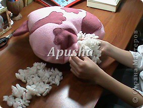 Мастер-класс Шитьё: Подушка-игрушка "Котёнок" Ткань. Фото 12 Мастер-класс Шитьё: Подушка-игрушка "Котёнок" Ткань. Фото 12