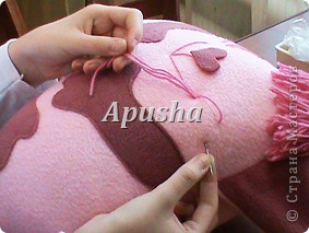 Мастер-класс Шитьё: Подушка-игрушка "Котёнок" Ткань. Фото 15 Мастер-класс Шитьё: Подушка-игрушка "Котёнок" Ткань. Фото 15