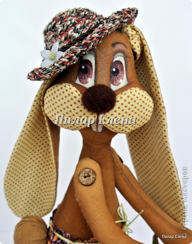  Куклы Шитьё: Кролик Фока Ткань. Фото 3