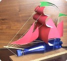 Моделирование: Парусники из пластиковых бутылок