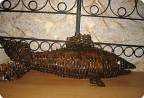 Плетение: Моя газетная  рыбёшка