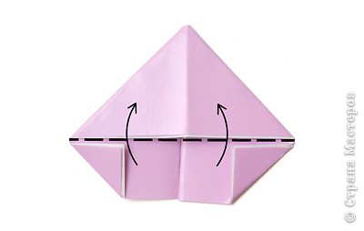 Треугольный модуль оригами и поделки с его помощью. PICT2309