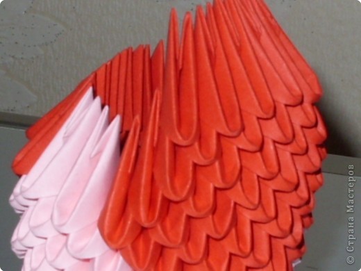 Мастер-класс Оригами китайское модульное МК на изготовление попугайчика Бумага фото 28