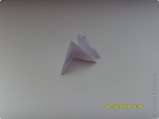 Мастер-класс Оригами китайское модульное Вот и мой цветочек МК Бумага фото 3