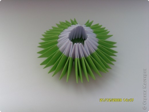 Мастер-класс Оригами китайское модульное Вот и мой цветочек МК Бумага фото 7