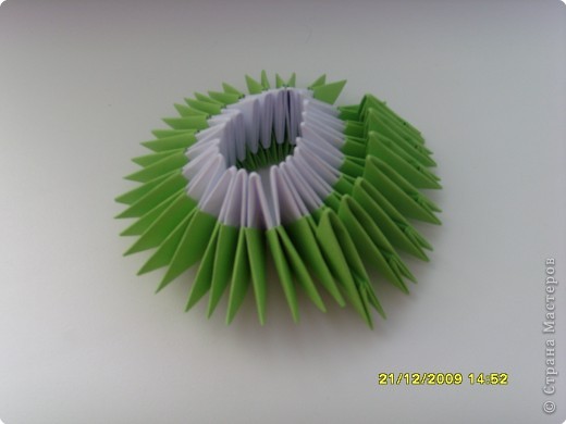 Мастер-класс Оригами китайское модульное Вот и мой цветочек МК Бумага фото 11