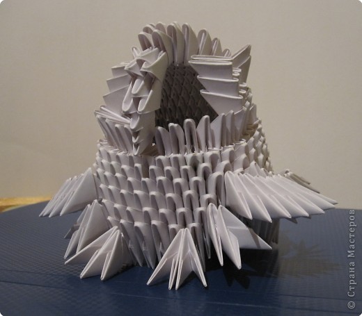 Мастер-класс Оригами китайское модульное Очень умная сова МК фото 20